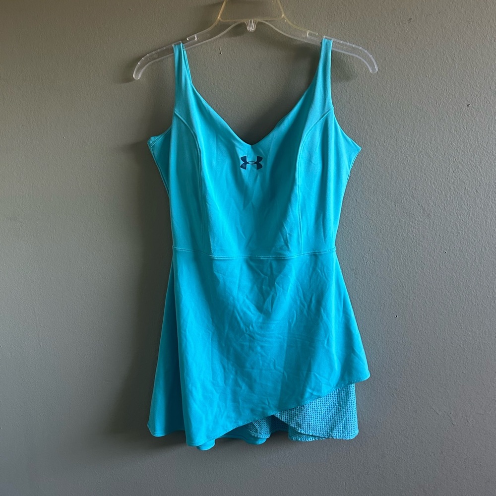 Under Armour Women's Aqua Marine Tennis dress Sz L
